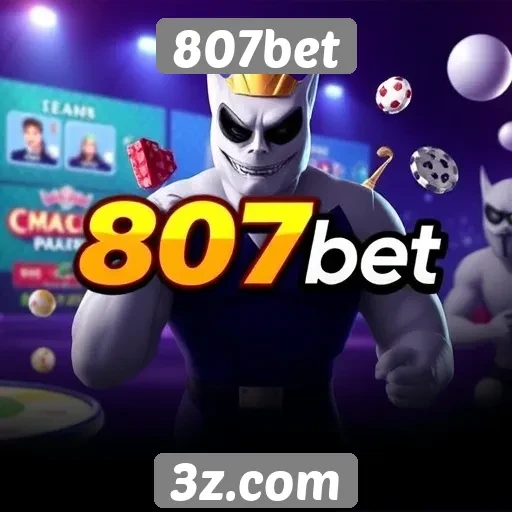 Principais jogos disponíveis na plataforma 807bet